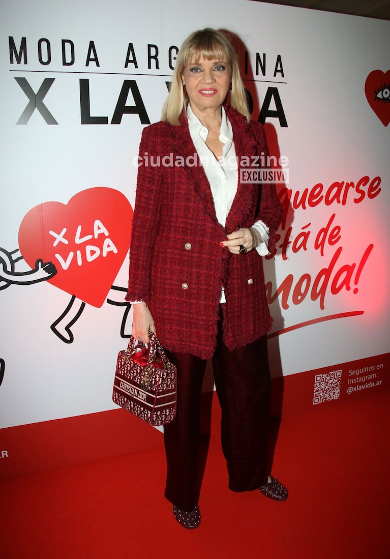 Teté Coustarot en Moda Argentina X LA VIDA (Foto: Movilpress).