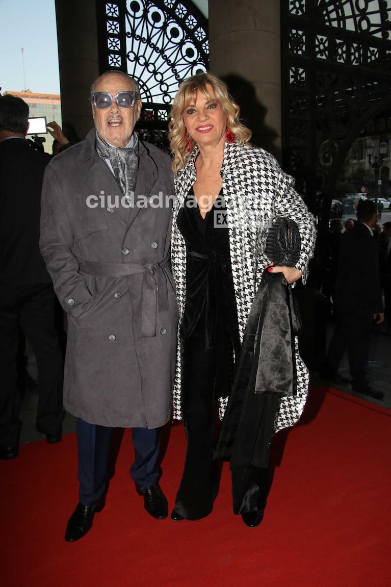 Teté Coustarot y Gino Bogani (Foto: Movilpress)