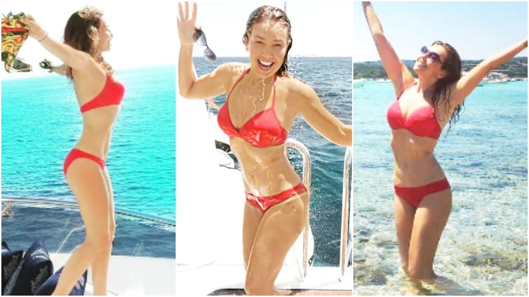 Thalía, una diosa de 44 años suelta en Italia (Fotos: Instagram)