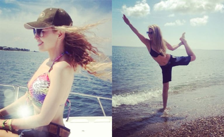 Thalía y su escultural figura deslumbraron en la web (Fotos: Instagram). 