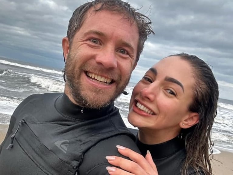 Thelma Fardin compartió más fotos con Nico Riera tras confirmar el noviazgo: "Qué hermoso encontrarnos"