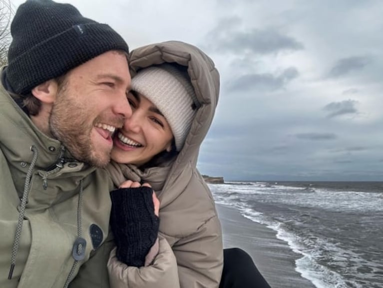 Thelma Fardin compartió más fotos con Nico Riera tras confirmar el noviazgo: "Qué hermoso encontrarnos"