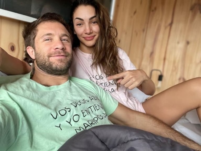 Thelma Fardin compartió más fotos con Nico Riera tras confirmar el noviazgo: "Qué hermoso encontrarnos"