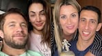 Thelma Fardin y Nicolás Riera compartieron una cena con Ángel Di María y Jorgelina Cardoso en la ciudad de Rosario. La reunión quedó registrada en una fotografía que compartió el actor en a que aparece junto a su pareja, y el matrimonio del futbolista con su esposa.