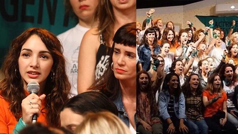 Thelma se mostró agradecida con Actrices Argentinas.