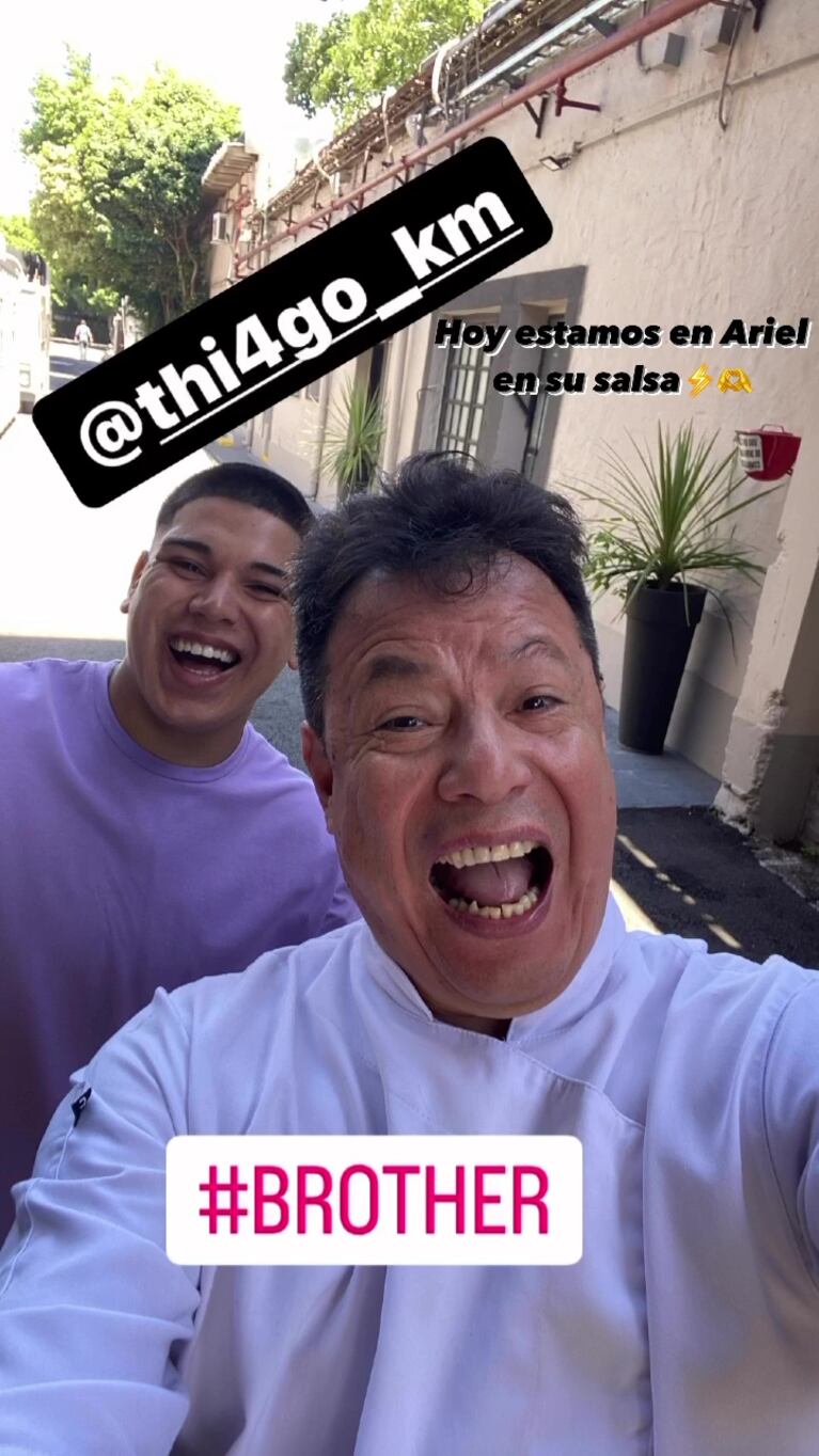 Thiago Medina consiguió un nuevo trabajo en los medios (Foto: Instagram @thi4go)