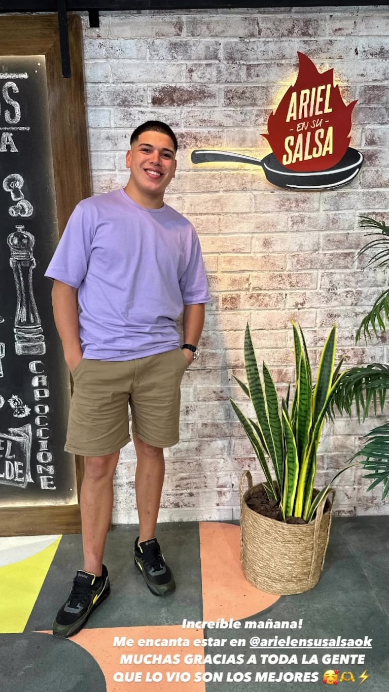 Thiago Medina consiguió un nuevo trabajo en los medios (Foto: Instagram @thi4go)
