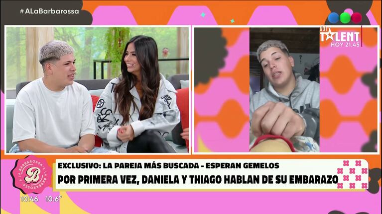Thiago Medina contó cómo reaccionó cuando Daniela Celis le reveló que estaba embarazada de gemelos