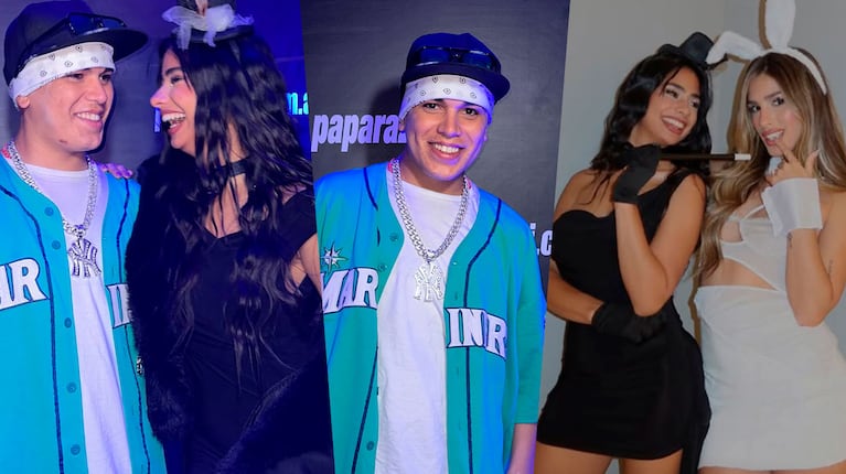 Thiago Medina, Daniela Celis y Julieta Poggio, de fiesta (Instagram)