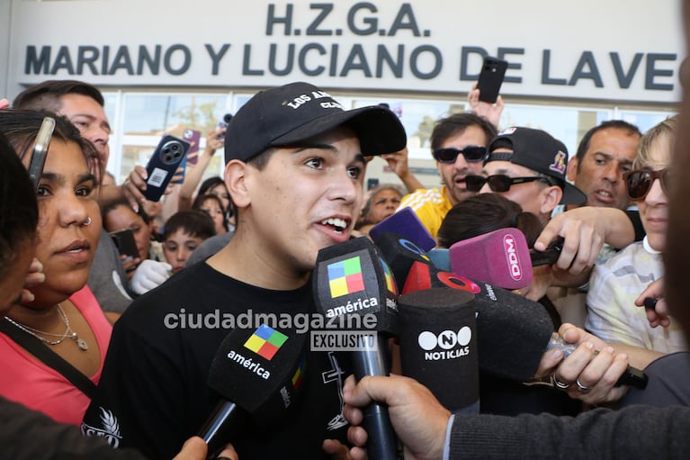 Thiago Medina fue dado de alta (Foto: RS Fotos).