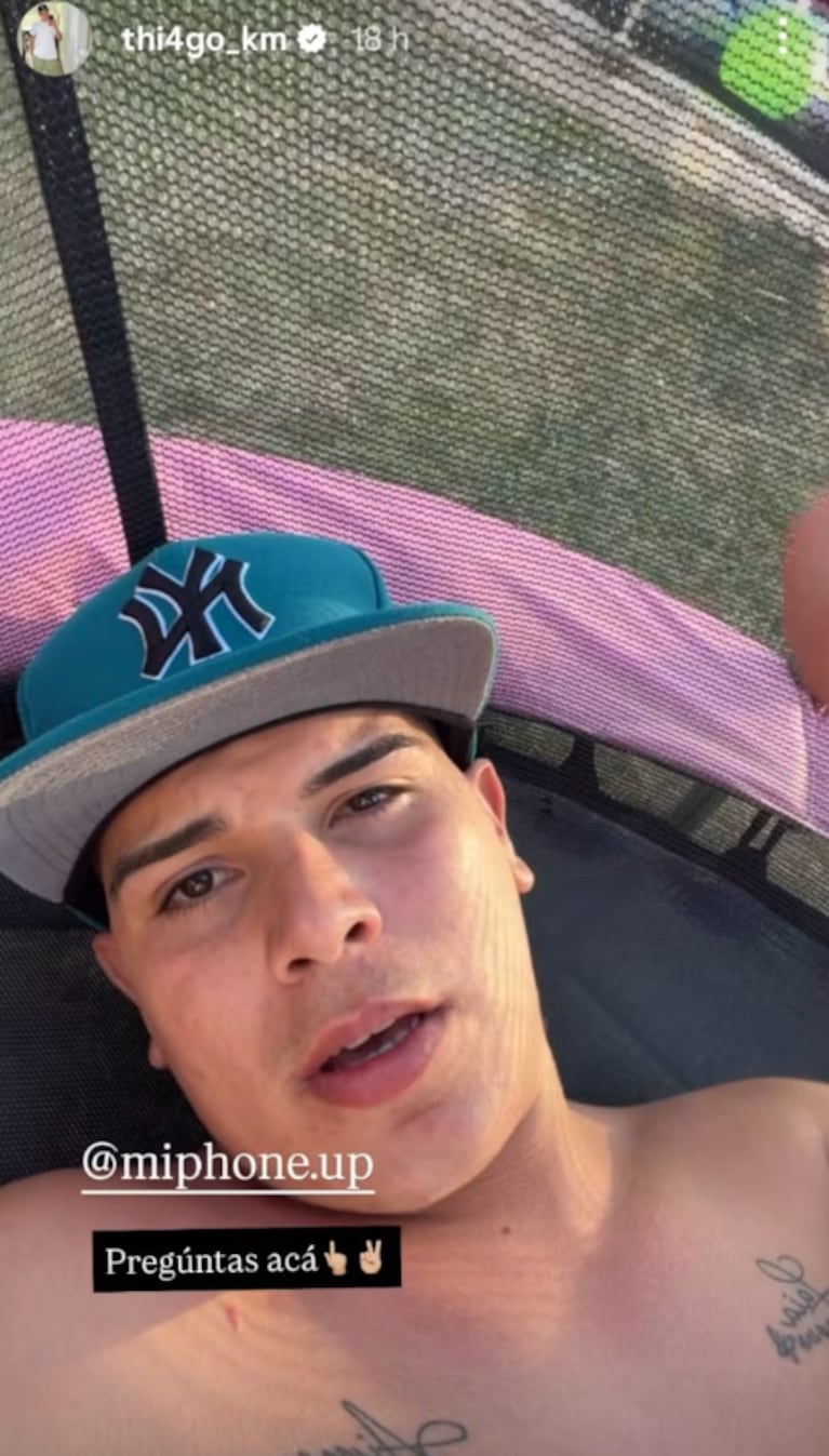 Thiago Medina tomó una drástica decisión: cuál es su nuevo trabajo | Créditos: Instagram @thi4go_km