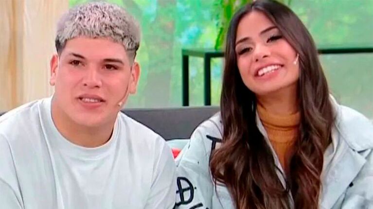 Thiago Medina y Daniela Celis.