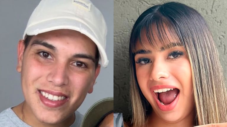 Thiago Medina y Daniela Celis.
