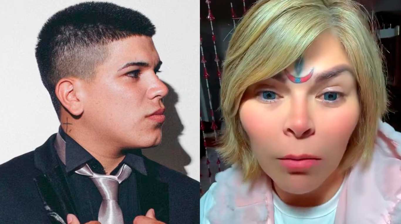 Thiago Medina y Kiara Ríos (Fotos: Instagram)