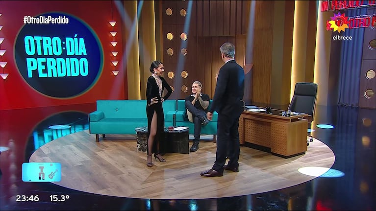 Thiago PZK con Mario Pergolini rindieron homenaje al tango en Otro Día Perdido (Foto: captura de eltrece).