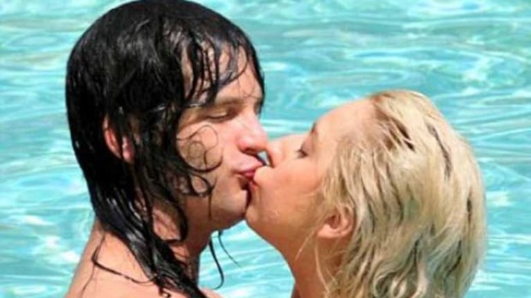 Tiempos felices: Gaga y el músico Luc Carl, apasionados.
