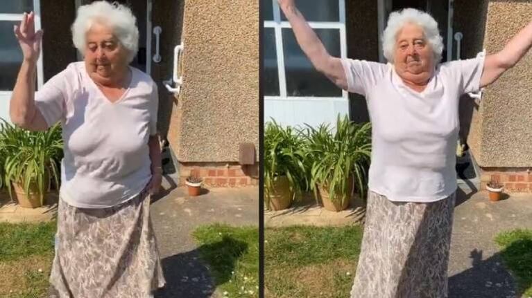 TikTok: abuela de 88 años se convierte en una estrella en por sus clips bailando