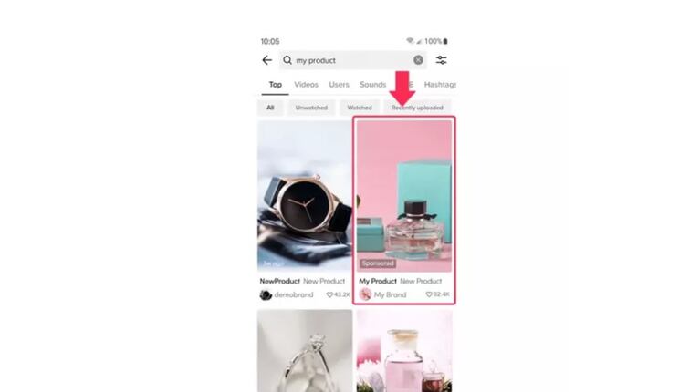 TikTok intercalará anuncios en los resultados de las búsquedas