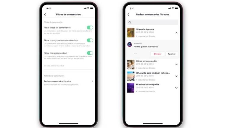 TikTok permitirá que los usuarios filtren los comentarios de sus publicaciones. Foto: DPA.