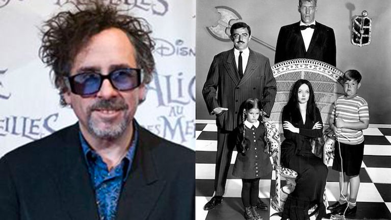 Tim Burton prepara una serie de La Familia Addams