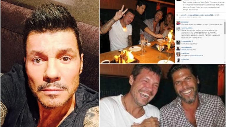 Tinelli homenajeó a su amigo Federico Ribero en el día que cumpliría 46 años. (Foto: Instagram)