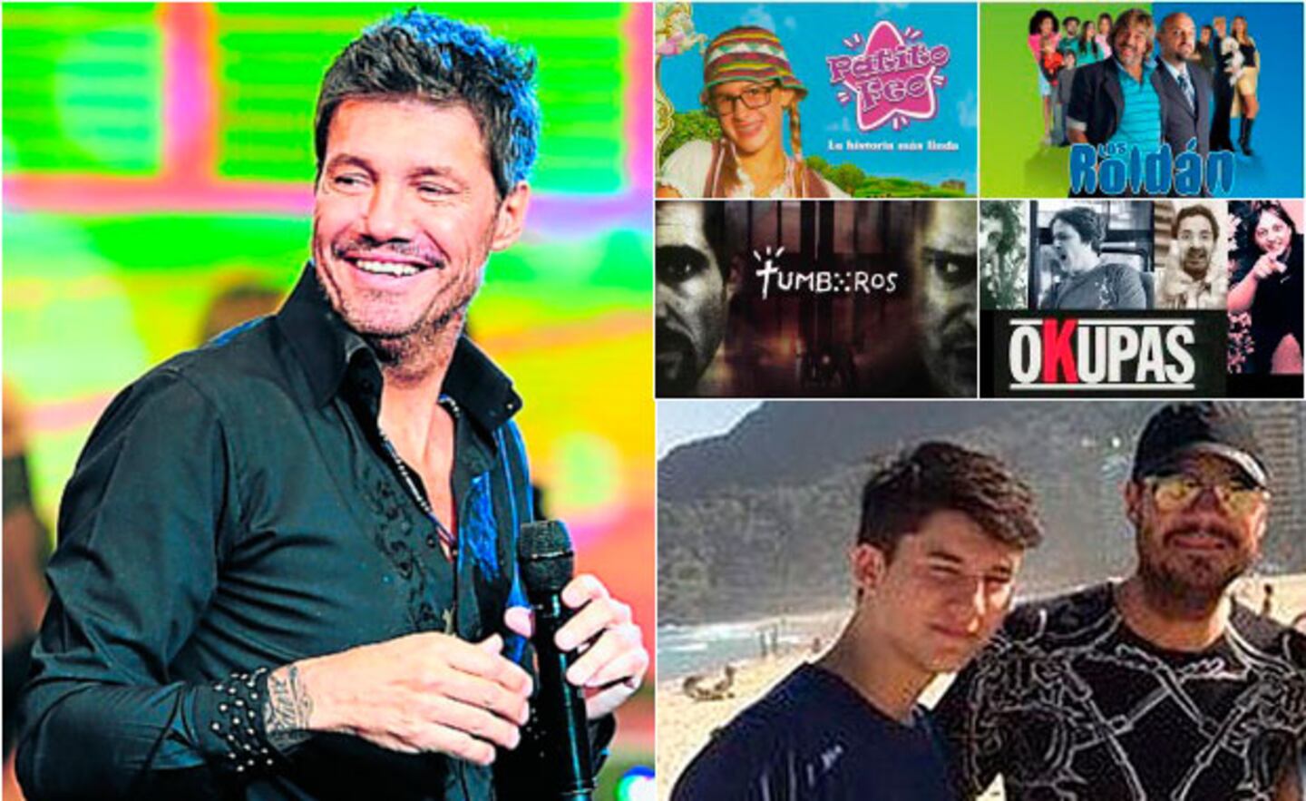 Tinelli quiere en 2015 volver a la ficción y ya trabaja en la idea junto a su hijo Francisco y Nacho Lecouna. (Foto: Web)