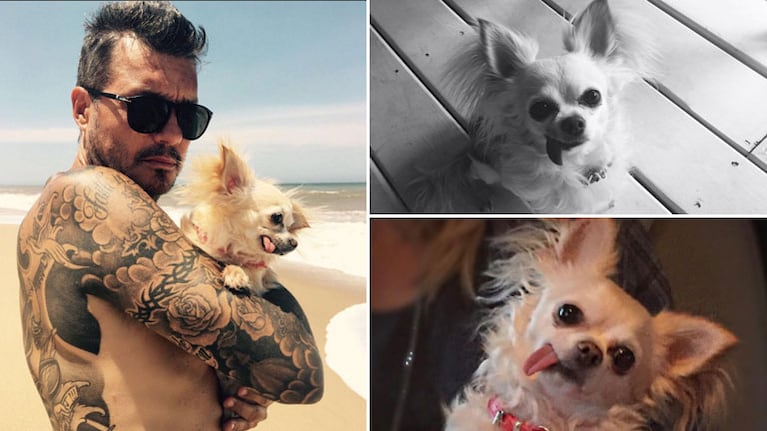 Tinelli, su foto "fachera" en las playas de Punta. (Foto: Instagram)
