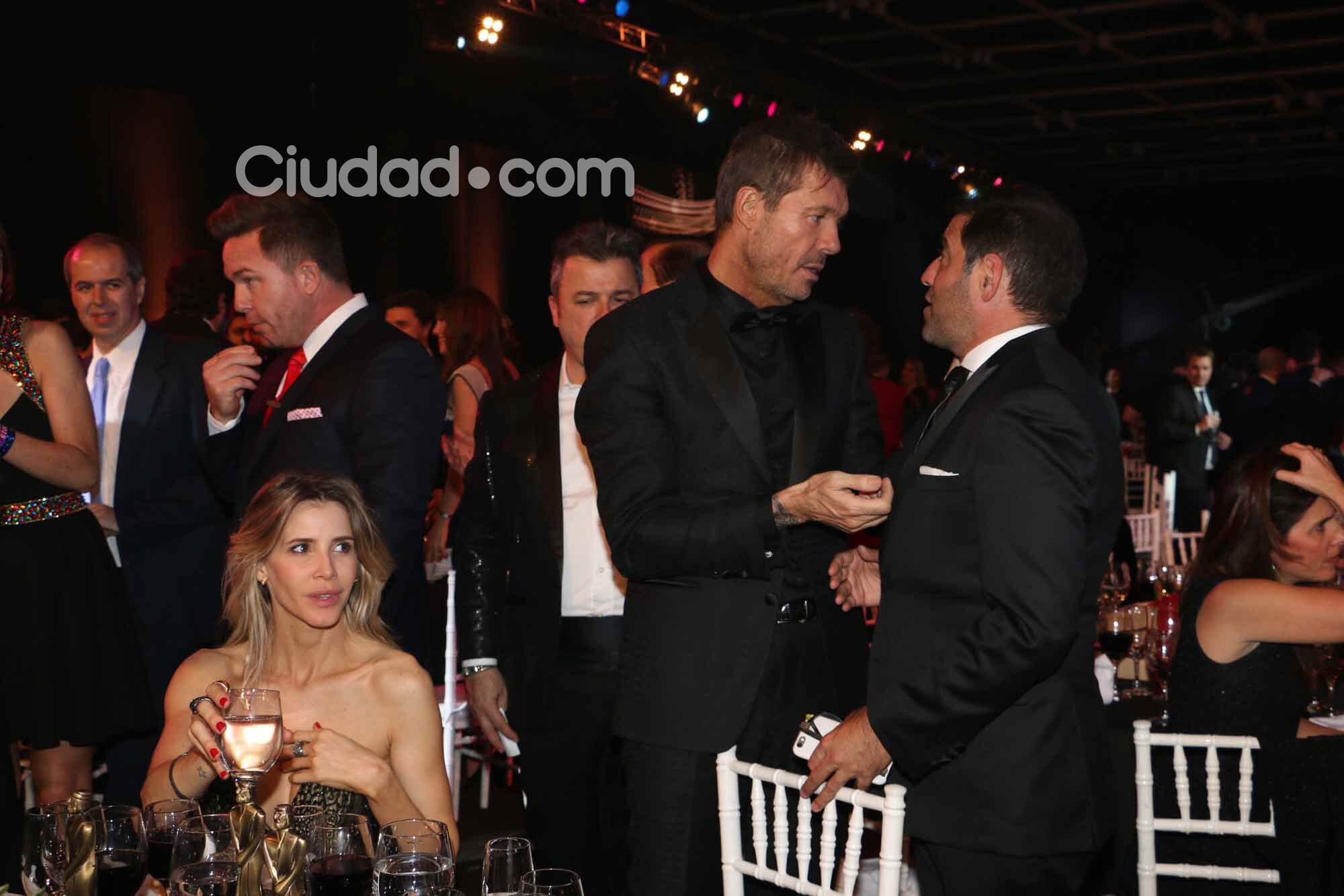 Tinelli y Guillermina Valdés: sus mejores fotos en los Martín Fierro (Fotos: Movilpress). 