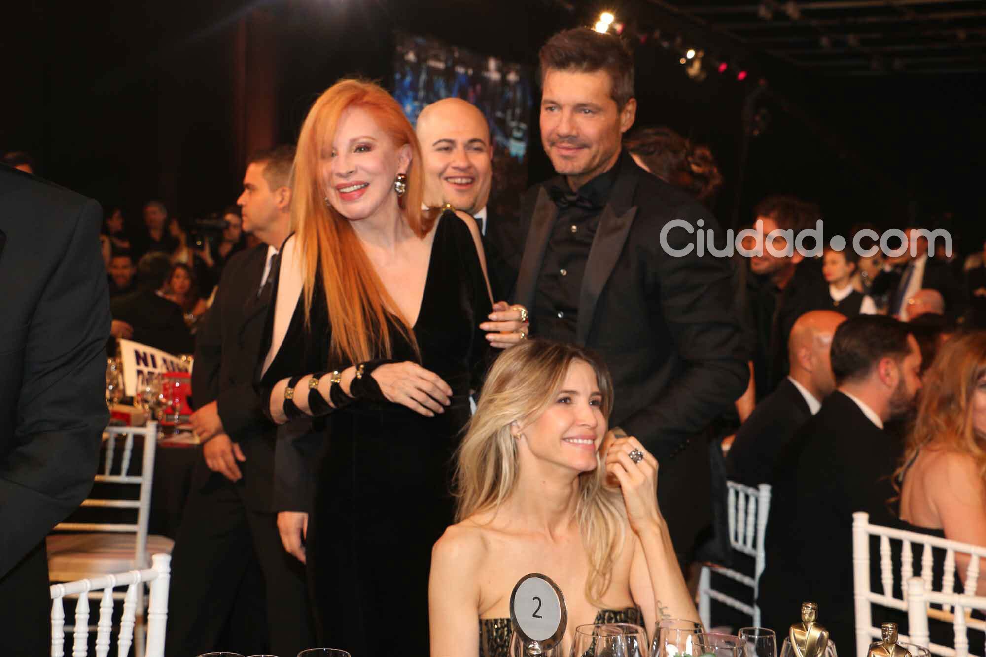 Tinelli y Guillermina Valdés: sus mejores fotos en los Martín Fierro (Fotos: Movilpress). 