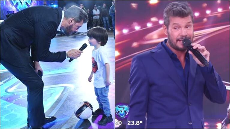 Tinelli y la carta que le escribió su hijo Lolo a Papá Noel (Fotos: Instagram y Captura)