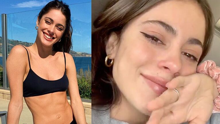 Tini compartió su emoción en las redes sociales.