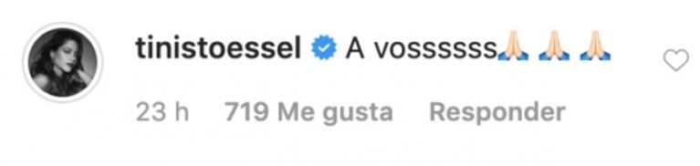 Tini Stoessel compartió su nuevo y delicado tatuaje en Instagram