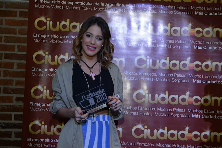 Tini Stoessel en Los Más Clickeados 2013.