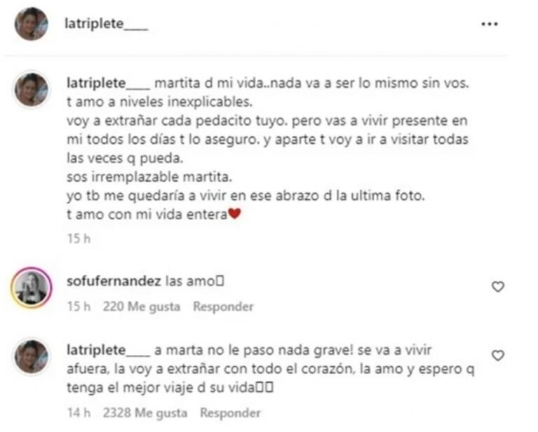 Tini Stoessel generó preocupación por un posteo para una amiga: su explicación