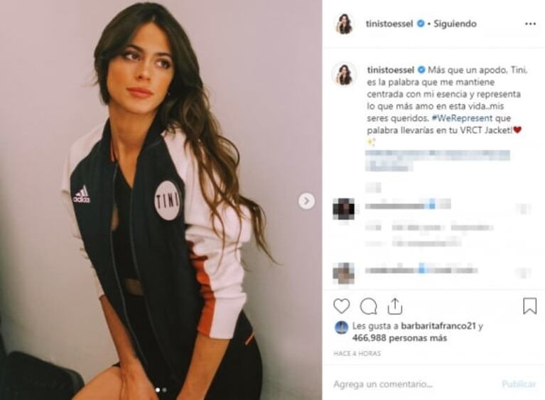 Tini Stoessel habló de su significativo apodo: "Es la palabra que me mantiene centrada con mi esencia"