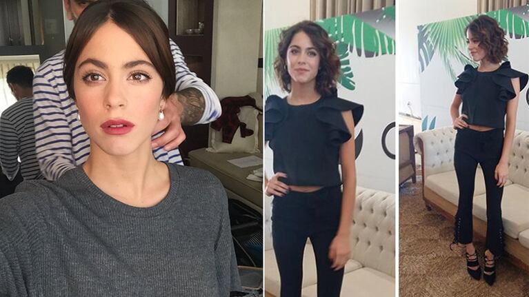 Tini Stoessel habló de sus looks. (Fotos: Instagram y FashionTV)