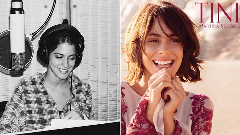Tini Stoessel presentó la tapa de su disco solista. Fotos: Instagram.