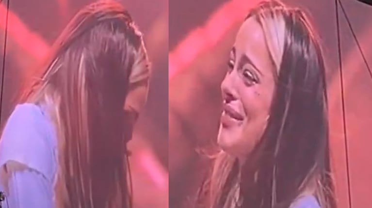 Tini Stoessel se quebró al cantar “Buenos Aires” en México (captura de X)