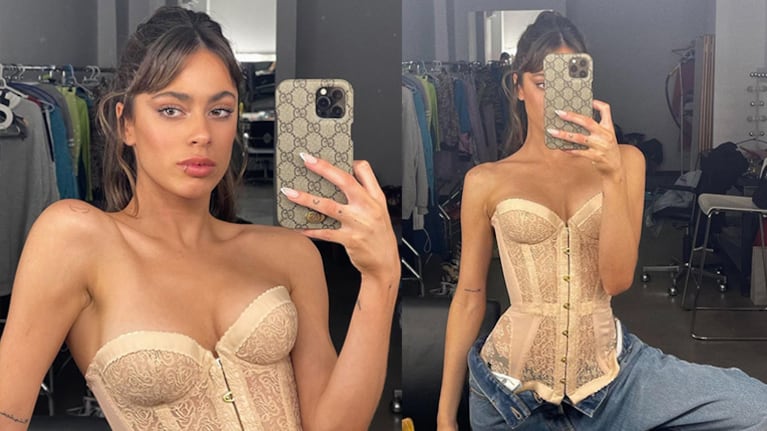 Tini Stoessel sorprendió luciendo un corset y cosechó más de un millón de likes.