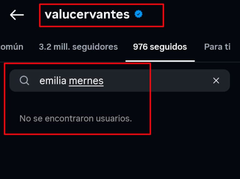 Tini Stoessel y Emilia Mernes, enfrentadas (captura de Instagram)