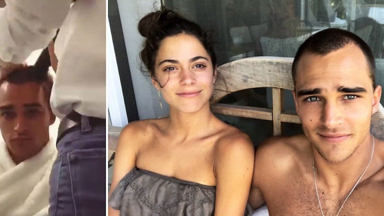 Tini Stoessel y Pepe Barroso Silva, antes y después del cambio de look. (Foto: Instagram)