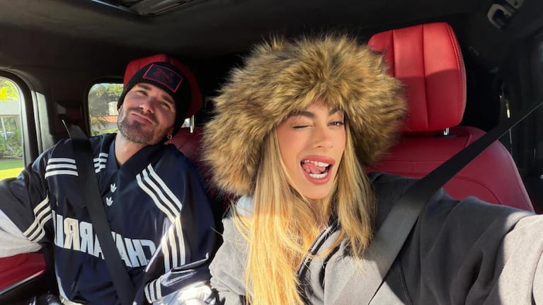 Tini Stoessel y Rodrigo De Paul. Crédito: Instagram