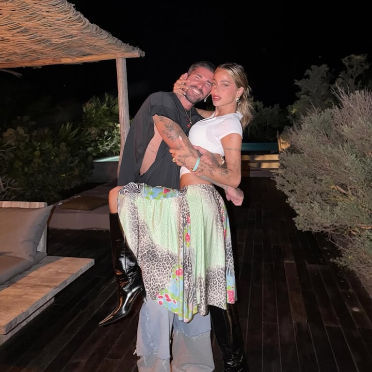 Tini Stoessel y Rodrigo De Paul. Foto: Instagram @rodridepaul