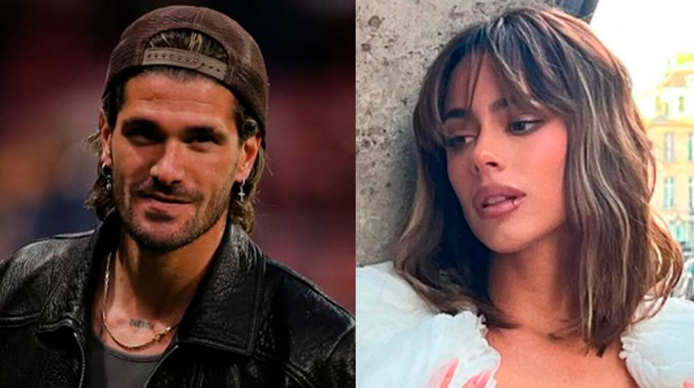 Tini Stoessel y Rodrigo de Paul. Fotos: Instagram @rodridepaul / @tinistoessel