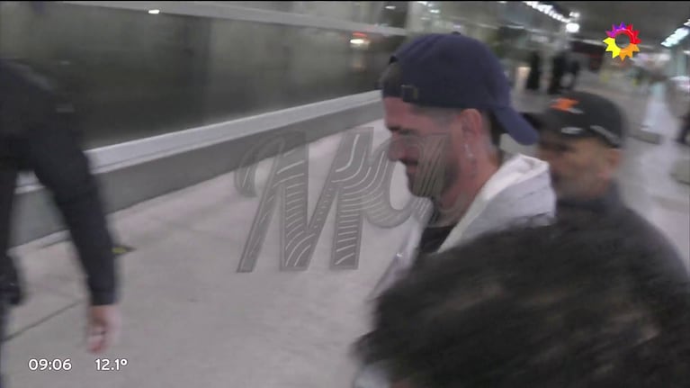 Tini Stoessel y Rodrigo de Paul se fueron a Miami (Foto: captura de eltrece).