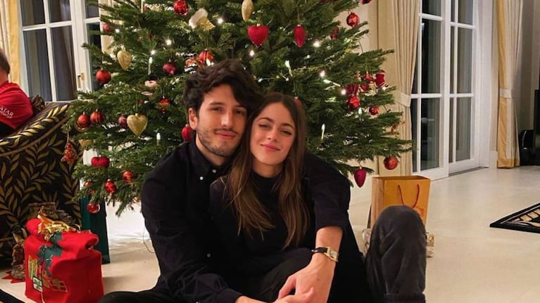 Tini Stoessel y Sebastián Yatra cuando eran pareja. 
