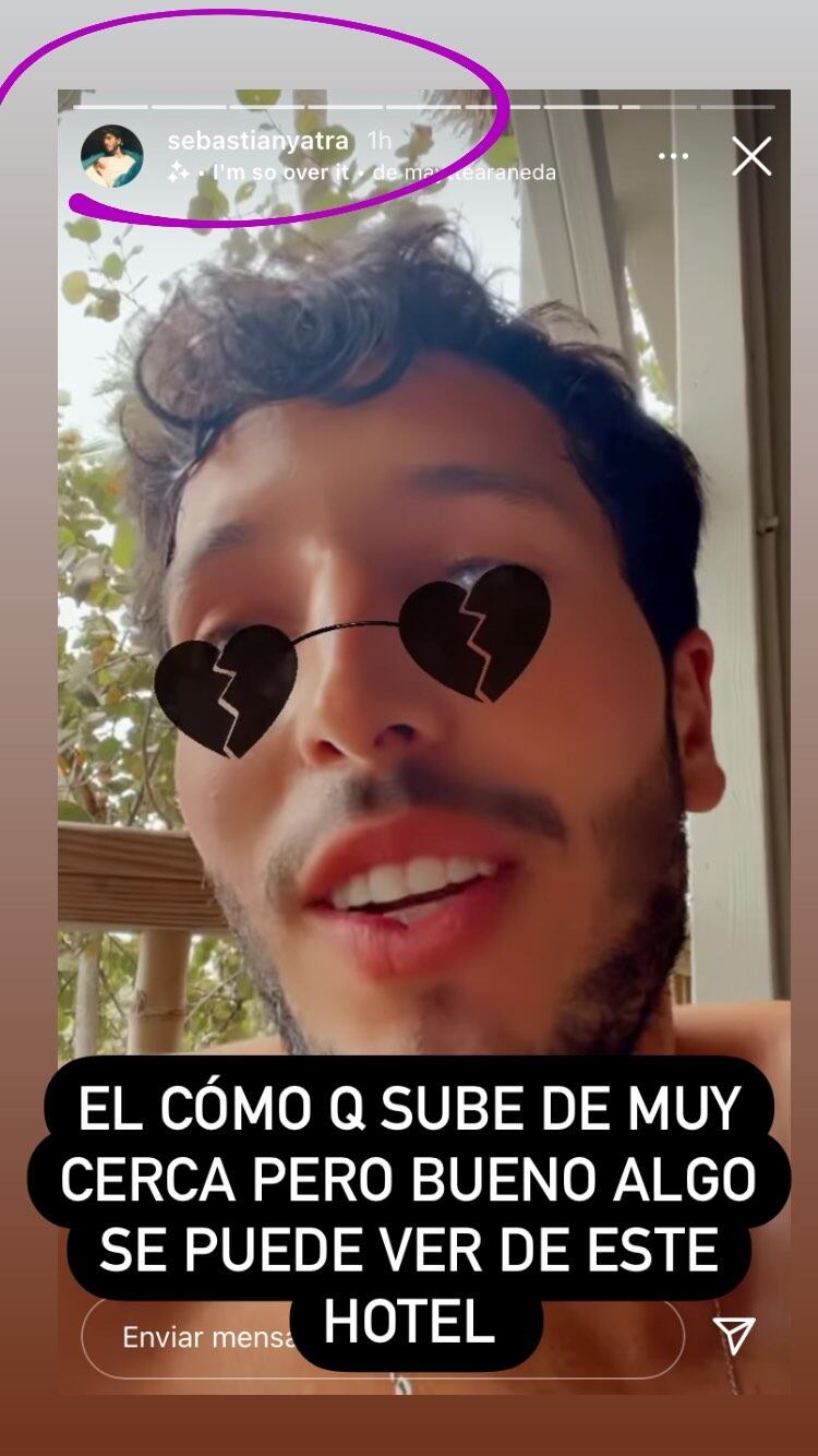 ¿Tini Stoessel y Sebastián Yatra se reconciliaron? Foto: Instagram Stories