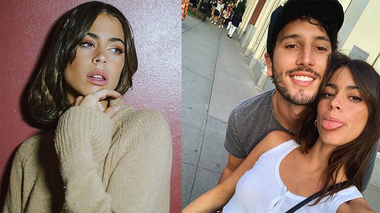 Tini y Sebastián se divirtieron en Los Ángeles.