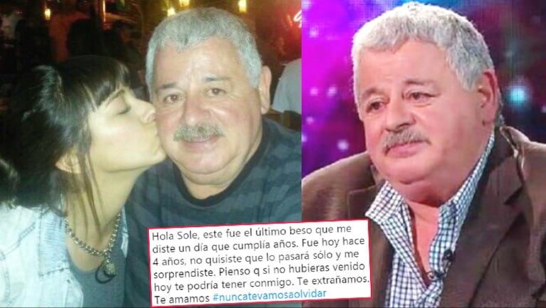 Tití Fernández recordó a su hija en el día de su cumpleaños y a 4 años de su muerte (Fotos: Twitter y Web)
