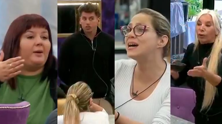 Toda la casa de Gran Hermano, furiosa con Manuel Ibero (captura de Telefe)
